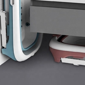 Vasca da Bagno Pieghevole di Lusso Autoportante 143CM con Coperchio, Portatile <span class=keywords><strong>per</strong></span> Adulti, in Plastica - Product Image 5
