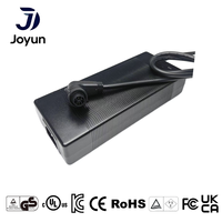 Chargeur rapide de batterie au lithium Joyun RA0 Plug 42V 3A 120W, adaptateur de charge rapide pour vélo électrique, entrée AC 100-240V