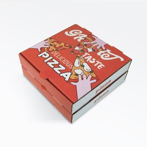 Scatola per Pizza in Cartone Resistente alle Alte Temperature, Adatta al Microonde, Design Antisgocciolamento, Riciclabile e Personalizzabile - Product Image 2