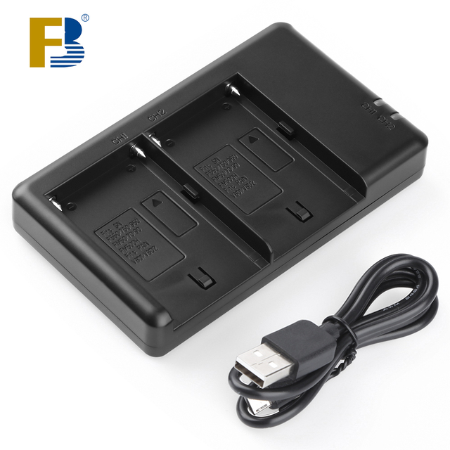 FB-DC-NP-FW50 Dbll M+C LCD Dual USB Battery Charger Kit for SONY FW50