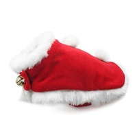Gros Animaux Tenues Chiot Manteau Chat Robe Rouge De Noël Vêtements pour Chien