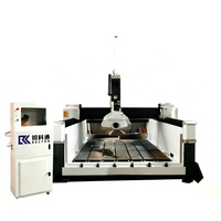 Máquina de grabado CNC de 3 ejes con cabezal único clásico para piedra, mármol y granito