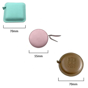 Tùy Chỉnh 60 Inch Màu Đen & Trắng Bò In Giả Da Mini Băng Đo Mềm Mềm Khuyến Mại PU Mini Băng Đo - Product Image 3