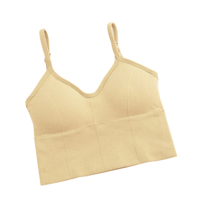 <span class=keywords><strong>Reggiseno</strong></span> Sportivo da Donna Senza Schienale a Forma di U, Canotta Sexy con Imbottitura Rimovibile, Top da Yoga Senza Ferretto - Product Image 6