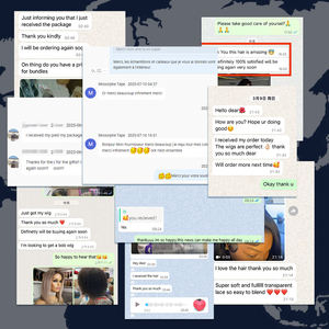 Perruques de <span class=keywords><strong>Cheveux</strong></span> Humains Vierges Brésiliens 100% Vrais <span class=keywords><strong>Cheveux</strong></span> Effet Vison, Sans Colle, Type Yaki, Lisses Kinky, avec Dentelle Frontale HD - Product Image 6