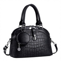 Sac à main en PU blanc à motif crocodile, sac à bandoulière, sac à main pour femme