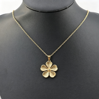 Collier pendentif en forme de lune mignon pour femme en acier inoxydable plaqué or 18 carats de haute qualité, cadeau, nouvelle arrivée, prix d'usine