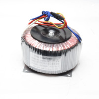 Transformateur de puissance autotransformateur à bobine toroïdale en aluminium haute efficacité monophasé HONGXI HX-H-800VA, entrée 220V