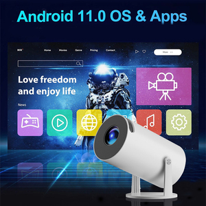 Máy chiếu trò chơi máy chiếu X10 Plus Android 11 1 + 8GB máy chiếu chơi game máy chiếu gia đình x10plus Máy chơi game 3D máy chiếu thông minh Mini 4K 720P - Product Image 2