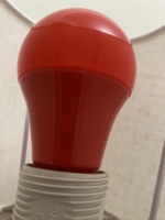 Ampoule de luminothérapie rouge A19/A60, culot E26/E27, usage domestique, haute efficacité, 600 lumens, 30 000 heures de durée de vie