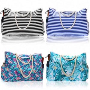 2024 Summer Travel Polyester Women Tote Shoulder Bag <b>Extra</b> <b>Large</b> Waterproof Lightweight Beach Bag - Product Image 6