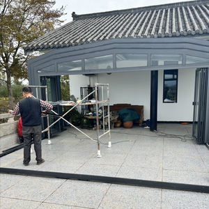 Usine directement vente <span class=keywords><strong>automatique</strong></span> arrière-cour écran lucarne jardin extérieur extensible rétractable verre mobile véranda - Product Image 4