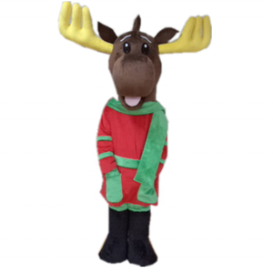 Costume de renne de Noël / Costume de <span class=keywords><strong>mascotte</strong></span> <span class=keywords><strong>pas</strong></span> <span class=keywords><strong>cher</strong></span> / <span class=keywords><strong>mascotte</strong></span> - Product Image 1