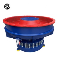 Machine de polissage vibratoire automatique en acier inoxydable HENGDA grande capacité 800L, 5,5/7,5 kW, certifiée PLC CE ISO9001, garantie de 2 ans