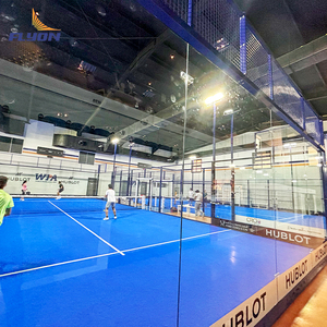 Pista de Pádel Deportiva Estándar Modular Resistente a la Intemperie, Fácil de Instalar, 20m*10m, Acero Inoxidable, Duradera - Product Image 2