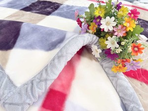 220*240Cm Đôi Dày Ấm Hình Học Thiết Kế <span class=keywords><strong>100Polyester</strong></span> Hàn Quốc Chồn Chất Lượng Cao Raschel Chăn - Product Image 4