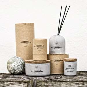 Tubos de Cartón de Papel Kraft Cilíndricos Reciclables de Tamaño Personalizado para Frascos de Velas - Product Image 2