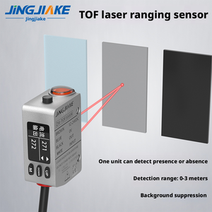 Lange afstand 0-3m Diffuse reflectie Zeer nauwkeurige industriële foto-elektrische schakelaar Laserachtergrond Tof-afstandssensor - Product Image 3