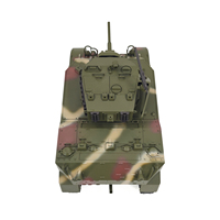 COOLBANK 1/16 ölçekli İkinci dünya savaşı Stuart işık tankı abd ordusu M5A1 Metal tabanca varil RC tankı modeli DIY hobi ve hediye için serin askeri oyuncaklar