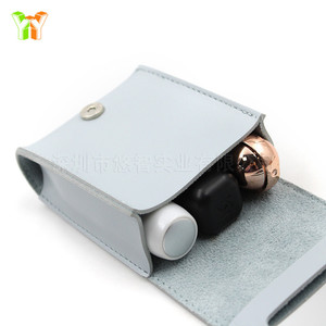 Korean style lipstick case <b>with</b> <b>mirror</b>, PU leather lipstick <b>box</b>, <b>makeup</b> bag, lipstick pouch, <b>makeup</b> tool storage <b>box</b> - Product Image 5