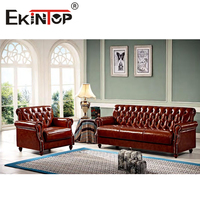 Ekintop sectionnelles canapés meubles de salon canapé ensemble meubles de luxe italien antique canapé inclinable ensemble meubles