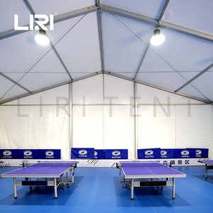 Carpa Profesional para Eventos Deportivos de Tenis de Mesa y Pádel con Paredes de Vidrio para Exteriores en Venta - Product Image 4