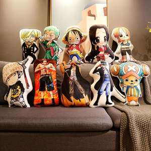 Venta al por mayor <span class=keywords><strong>Luffy</strong></span> Zoro Sanji NAMI Law chopper dibujos animados anime <span class=keywords><strong>almohada</strong></span> <span class=keywords><strong>de</strong></span> felpa recoger muñeco <span class=keywords><strong>de</strong></span> peluche para niños Kawaii japonés - Product Image 5