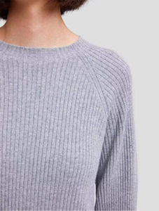 Ensemble deux pièces tricoté pour <span class=keywords><strong>femme</strong></span> avec logo personnalisé : haut et leggings à fente latérale, pull-over et pantalon unis - Product Image 4