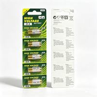 Baterai Alkaline Silinder Litobat 23A 12V Kapasitas Tinggi Tahan Lama Sesuai Standar ROHS untuk Pembuka Garasi, Peralatan Listrik, dan Mainan