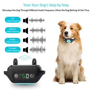 <span class=keywords><strong>Collier</strong></span> <span class=keywords><strong>anti</strong></span>-<span class=keywords><strong>aboiement</strong></span> rechargeable pour <span class=keywords><strong>chien</strong></span> avec vibration et bip, dispositif d'entraînement pour arrêter les aboiements du <span class=keywords><strong>chien</strong></span> - Product Image 4