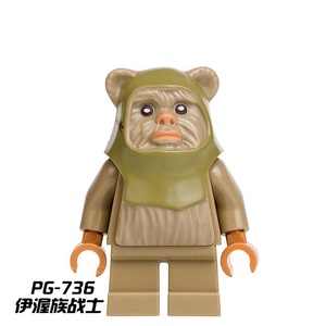 Gran Oferta PG8067 Guerra de las Galaxias Wicket W. Warrick Watto Logray Monstruo Mini Figura de Acción Juguetes Educativos para Niños - Product Image 4