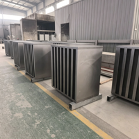 Grille acoustique en tôle galvanisée sur mesure pour la réduction du bruit et l'atténuation sonore des tours de refroidissement de générateurs et des systèmes CVC