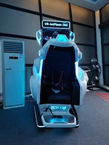 Новые тенденции 9D VR Cinema 2-Player кресло с вращением на 360 градусов 9D VR игровой автомат для общественного использования в помещении металлический материал - Product Image 2