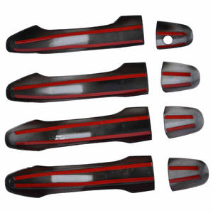 Copri Maniglia Porta in Stile Fibra di Carbonio per <span class=keywords><strong>Honda</strong></span> <span class=keywords><strong>Civic</strong></span> 2015, Protezione Adesiva per Maniglia Porta - Product Image 3