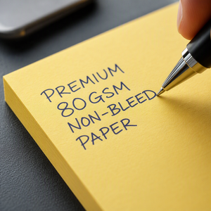 <span class=keywords><strong>Bloc</strong></span>-notes mémo personnalisé en cuir/papier imprimé sur le côté, <span class=keywords><strong>bloc</strong></span>-notes adhésif carré, <span class=keywords><strong>bloc</strong></span>-notes de bureau avec trou pour stylo, fournitures de cadeaux d'entreprise - Product Image 3