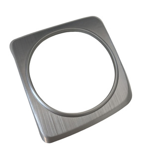 Panneau de console centrale en aluminium Honda Civic 77296-SNA-D31ZA, garniture de levier de vitesses argentée pour transmission automatique - Product Image 4