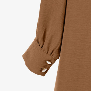 Ensemble Abaya deux pièces pour femmes musulmanes, robe tunique et <span class=keywords><strong>pantalon</strong></span>, tenue modeste, haut et <span class=keywords><strong>pantalon</strong></span> large pour femmes musulmanes - Product Image 6