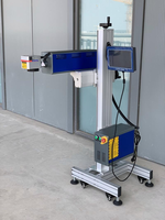 Bluetimes Flying 35W 40W 50W 60W 100W CO2 RF Machine de marquage laser Sino Galvo tête de marquage Jcz contrôle Yongli Davi bois acrylique