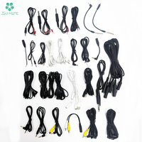 Kabel Audio Mono 6.35MM Custom 1/4 inci TS Male ke RCA Male Stereo Jack, Kabel Jack Mono 6.35MM ke RCA