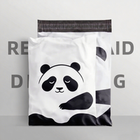 Conception de logo imprimé personnalisé enveloppe en poly blanche indéchirable sacs de courrier express sac d'expédition d'emballage de commerce électronique