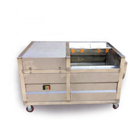 Machine à éplucher et laver le manioc, brosseuse à pommes de terre, machine à éplucher les pommes de terre automatique - Offre Spéciale