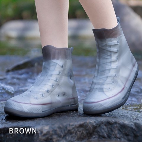 Men Women Children's Waterproof TPE Rubber Rain Boots for Winter Summer Autumn-Non-Slip Water Shoes for Rainy Days
