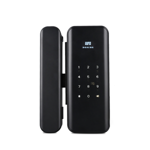 Serrure de porte intelligente TUYA WIFI & pour déverrouillage à distance sur le cloud, empreinte digitale, clé, mot de passe, <span class=keywords><strong>carte</strong></span>, biométrique, serrure de porte en verre - Product Image 1