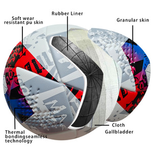 Palloni da <span class=keywords><strong>Calcio</strong></span> Professionali Premium Termosaldati: Misura 4/5, Misura 5 Personalizzata, Camera d'Aria, Palloni da Partita e Varietà - Product Image 2