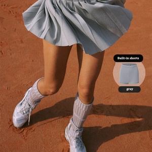 Conjunto de Tenis con Logotipo Bordado Personalizado, Sudadera Corta de Pickleball, Camisetas con Capucha, Tops, Sudadera de Punto para Mujer, Fabricante de Ropa de Tenis - Product Image 2