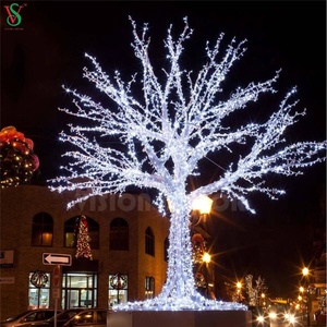 Ngoài Trời Giáng Sinh LED Trắng Chi Nhánh Cây Lights Lớn Chiếu Sáng Cây Nhân Tạo - Product Image 3