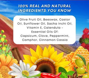 Bálsamo para Dolores Musculares Verda OEM 100% Natural, Terapia de Calor Intenso, Alivia el Dolor Deportivo, Calma la Tensión Crónica, Nudos, Masaje Muscular Calmante - Product Image 5