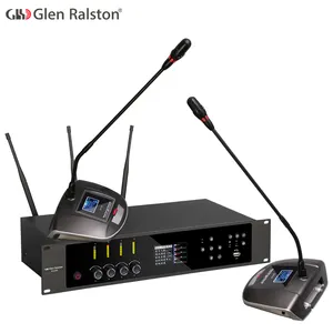 Glen Ralston Draadloze Conferentie Systeem Microfoon Met Camera Audio Voor Video Tracking