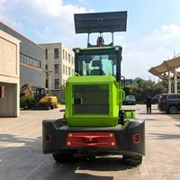 Chargeuse sur pneus électrique de 2 tonnes à vendre, capacité de la benne de 0,8 m³, vitesse rapide, chargeuse compacte à batterie