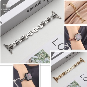 สายนาฬิกาข้อมือสแตนเลสสตีลสุดหรูสไตล์คาวบอย Upro New Punk สำหรับ Apple Watch Ultra3/2/1 49 มม. S12 สำหรับผู้หญิง - Product Image 2